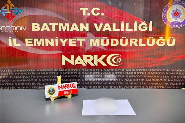 Batman’da 175 gram uyuşturucu ele geçirildi