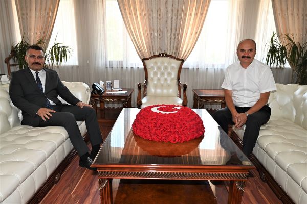 Batman Cumhuriyet Başsavcısı Şahingöz’den Vali Canalp’e veda ziyareti