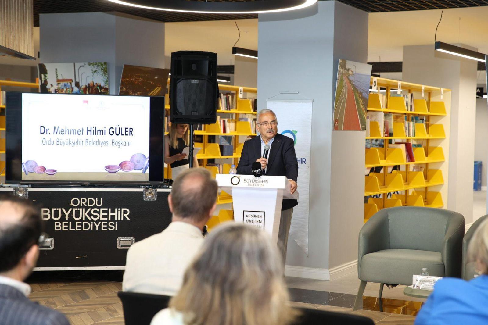 Ordu’da gastro-arkeoloji paneli düzenlendi