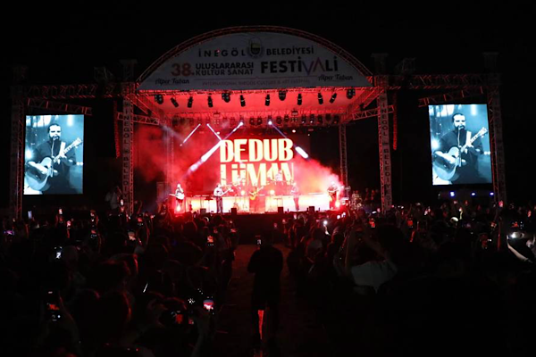 İnegöl’de 38. Uluslararası Kültür Sanat Festivali düzenlendi