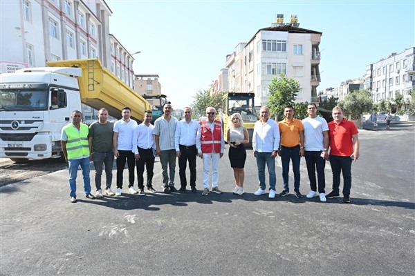 Başkan Kocagöz, Yeni Emek Mahallesi’ndeki çalışmaları inceledi