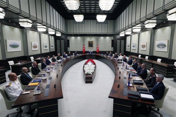 Milli Güvenlik Kurulu toplantısı sona erdi