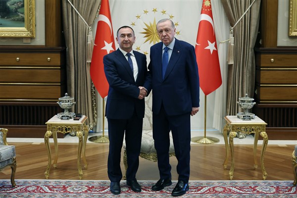 Cumhurbaşkanı Erdoğan, Özbekistan Büyükelçisi Khaydarov’u kabul etti