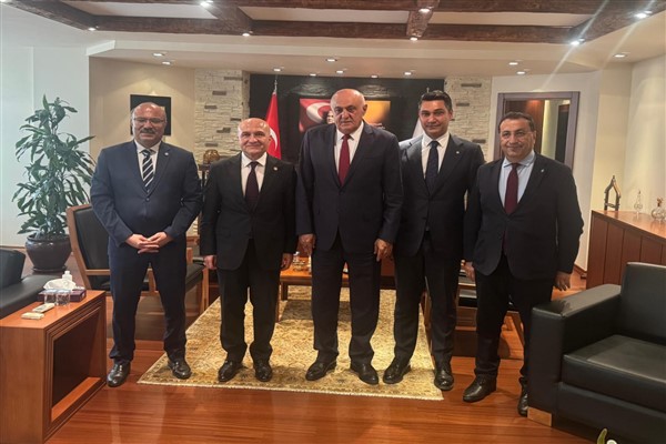 İYİ Parti heyetinden PANKOBİRLİK ziyareti