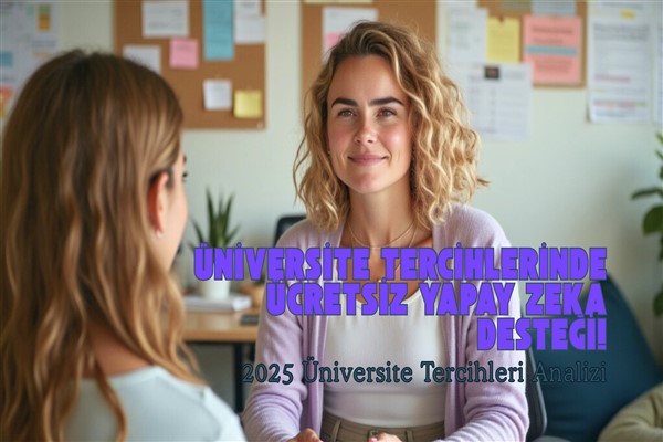 Üniversite tercihlerinde ücretsiz yapay zeka desteği
