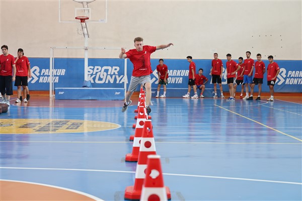 Bu yıl 3 bin genç “Parkur Konya” hizmeti ile sınavlara hazırlandı