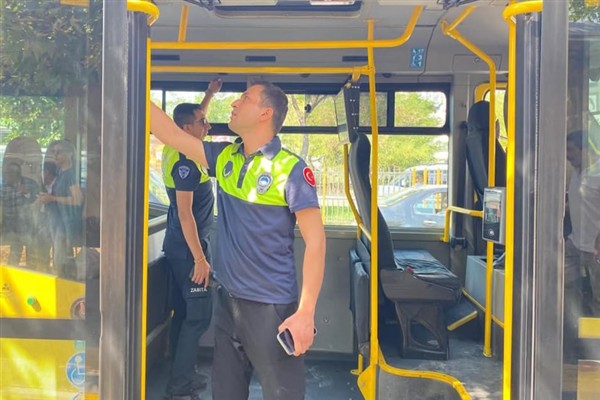 Mardin’de toplu taşımada klima denetimi