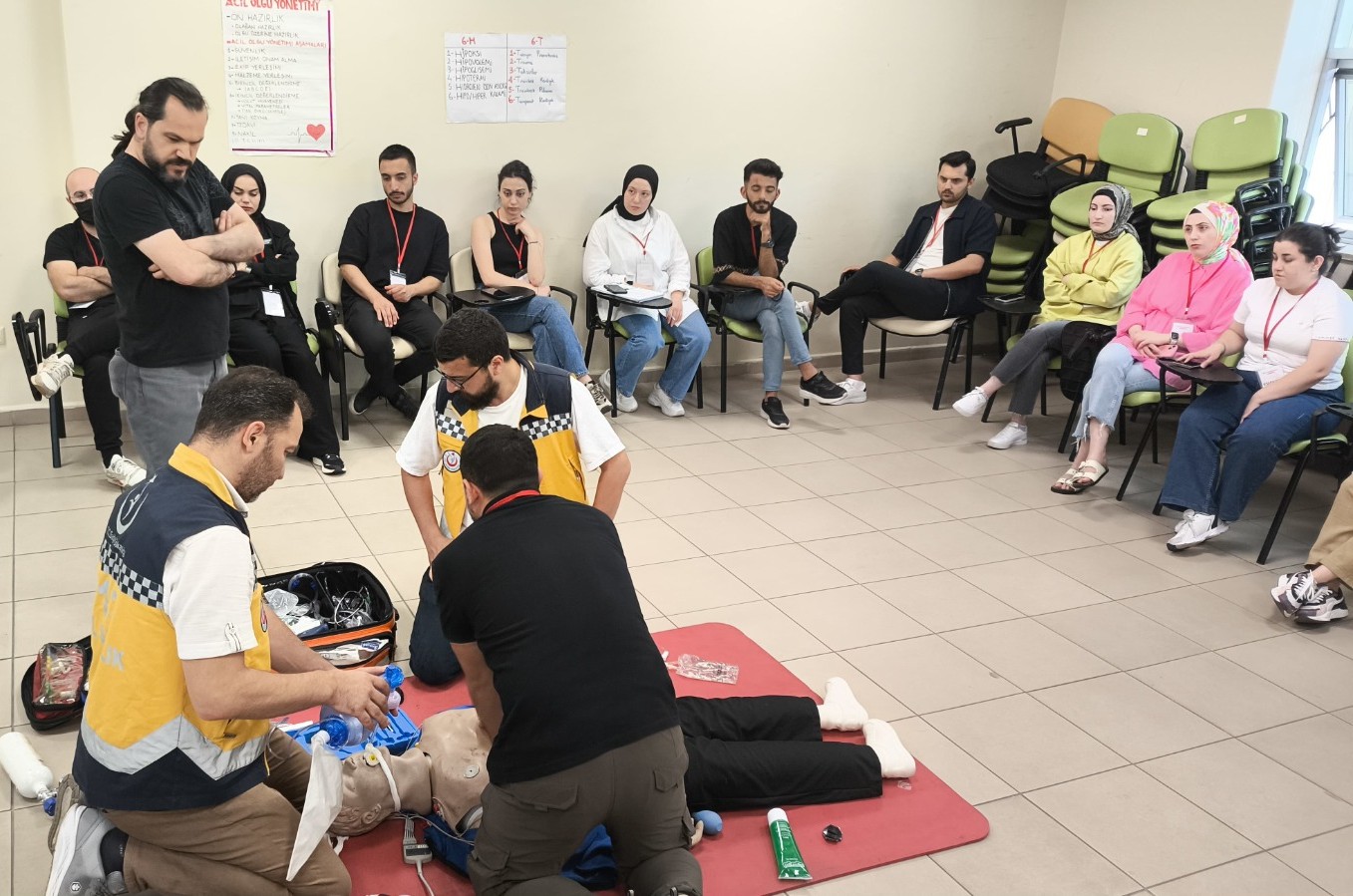 Sağlık personellerine “Temel Modül Eğitimi” verildi