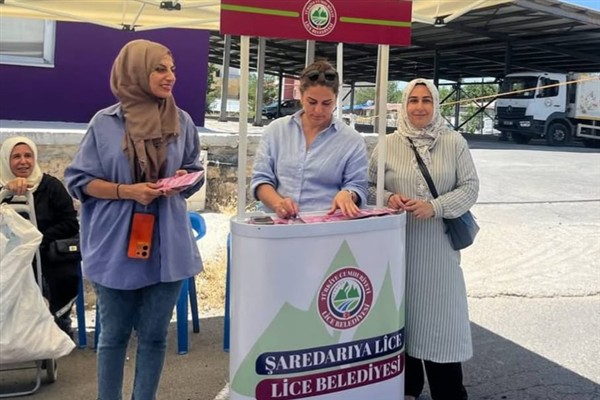 Lice’de kadına yönelik şiddete karşı farkındalık çalışması