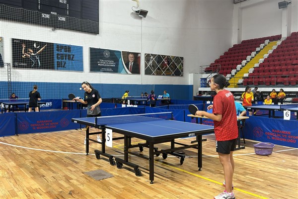 ANALİG Masa Tenisi Karaman’da başladı