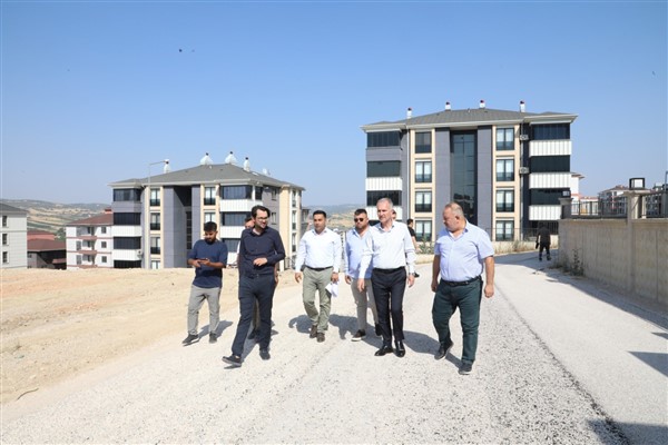 Başkan Taban, Yunusemre Mahallesi’nde devam eden çalışmaları inceledi