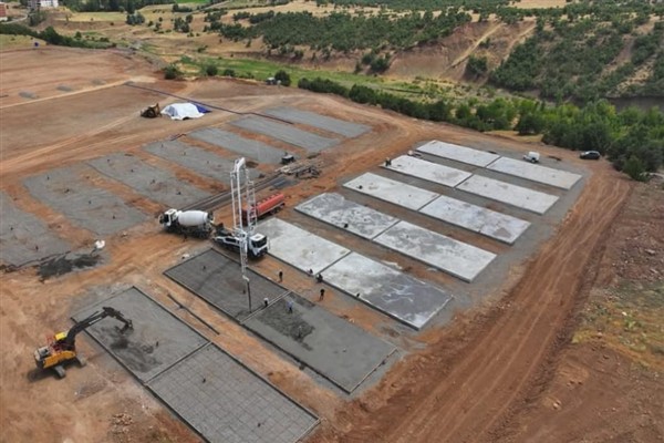 Bingöl’de afetlere karşı dirençli konteyner kent kuruluyor