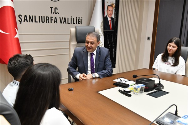 Vali Şıldak, LGS birincilerini ağırladı
