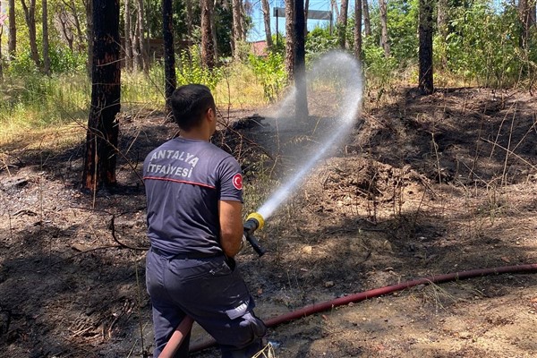 Antalya Büyükşehir Belediyesi İtfaiyesi teyakkuzda