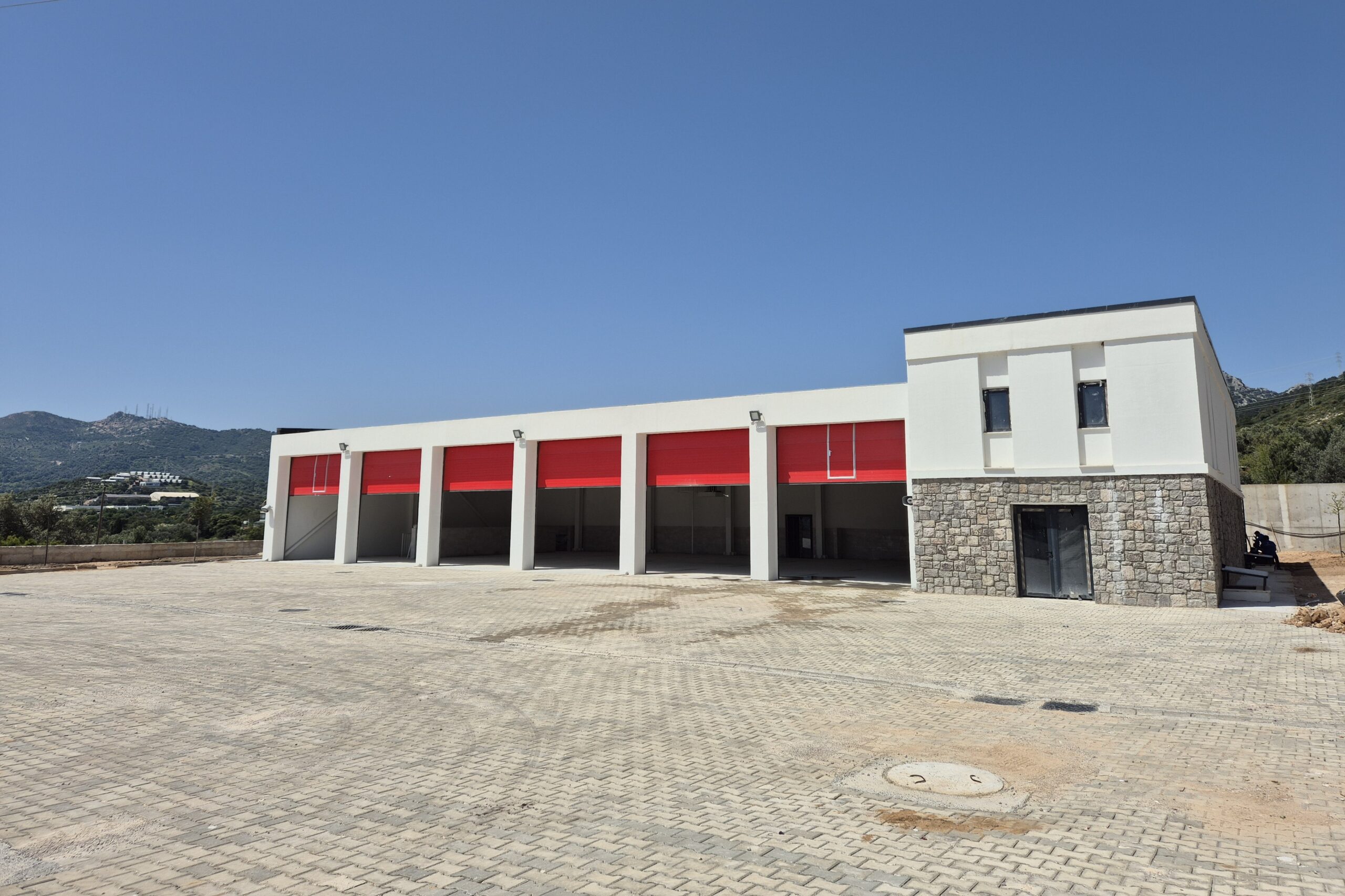 Bodrum’da itfaiye hizmet binasının inşası tamamlandı