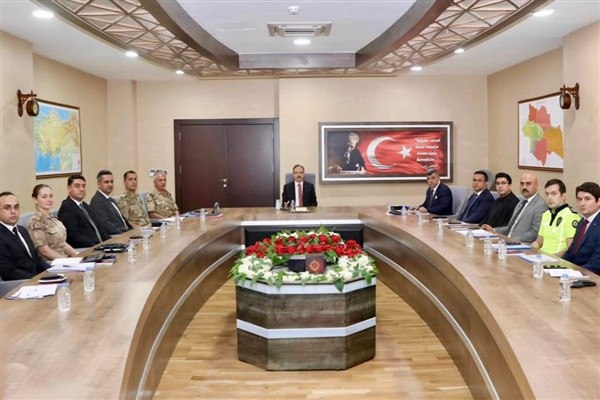 Siirt’te Güvenlik ve Asayiş Koordinasyon Toplantısı gerçekleştirildi