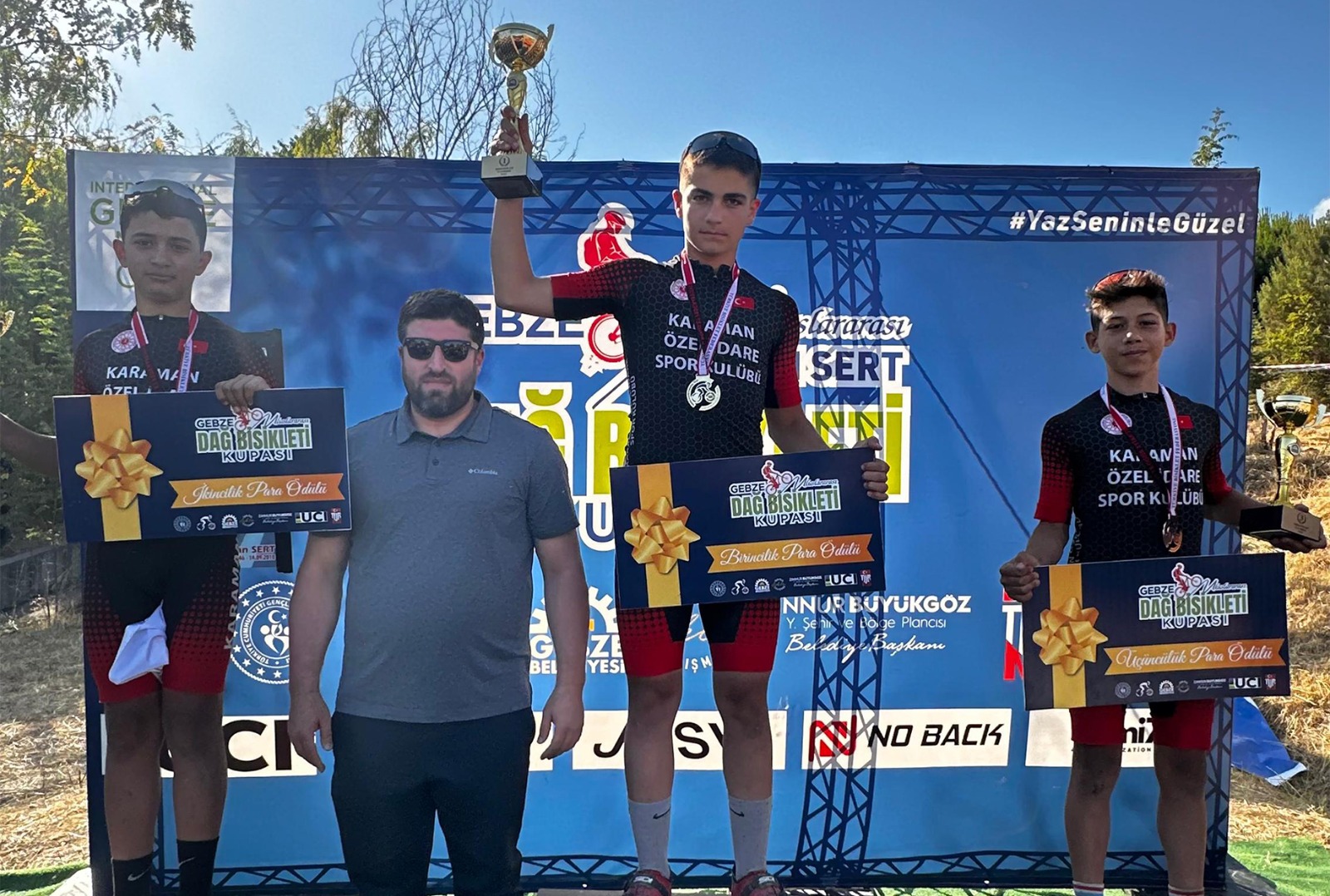 Karamanlı bisikletçiler, Gebze’den madalyalarla döndü