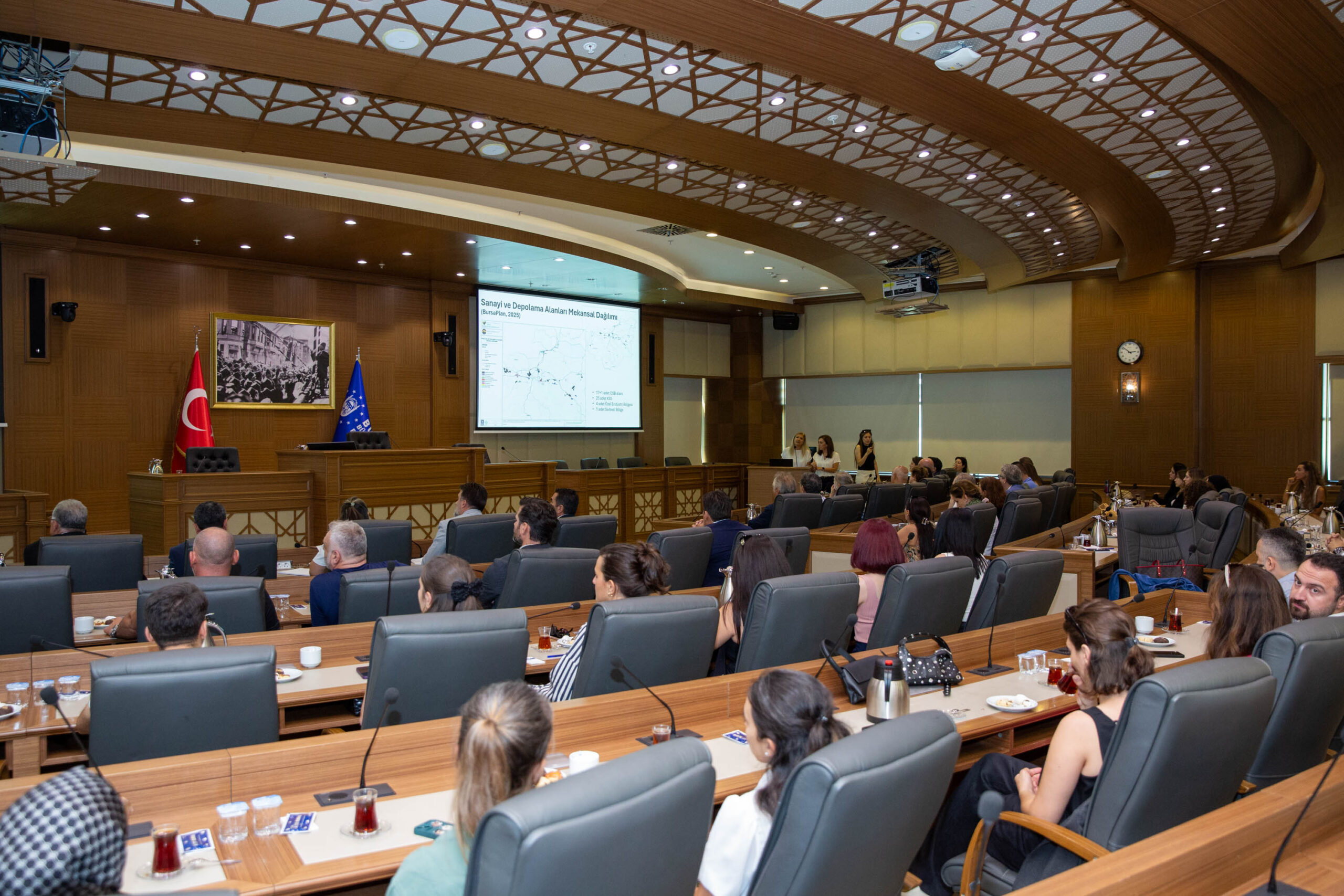 Çevre Düzeni Planı çalışmaları, Meclis üyelerine anlatıldı