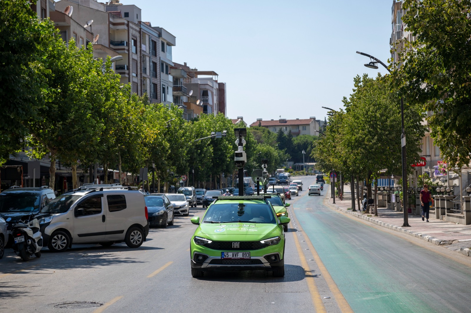 Mobil denetim araçlarının test sürüşünü Başkan Dutlulu yaptı