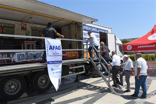 Osmangazi’de AFAD’dan deprem farkındalık eğitimi
