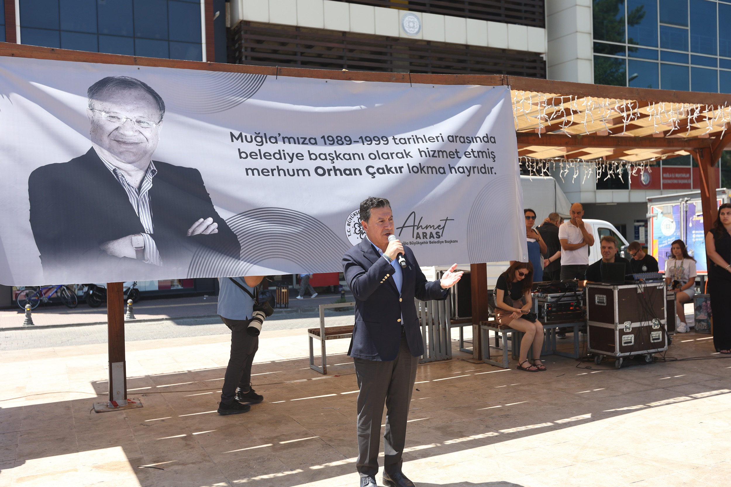 Eski belediye başkanı Orhan Çakır’ın adı Menteşe’de ölümsüzleşti