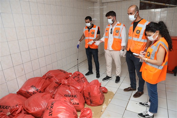 Diyarbakır’da hafriyat ve tıbbi atık denetimi
