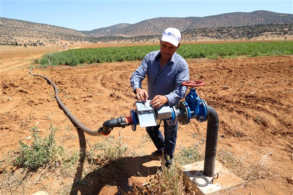 Beğiş’te tarım, arıtma suyuyla yeşerdi