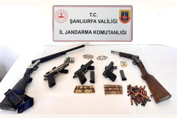 Şanlıurfa’da ruhsatsız silah operasyonu: 10 kişi gözaltında