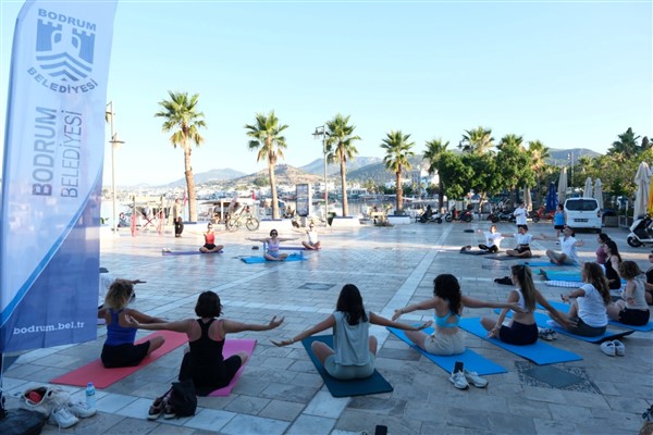 Bodrum’da Açık Hava Yoga Günleri başladı