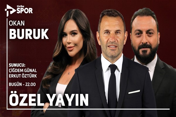 Galatasaray Teknik Direktörü Okan Buruk ‎Tivibu Spor’a konuk oluyor