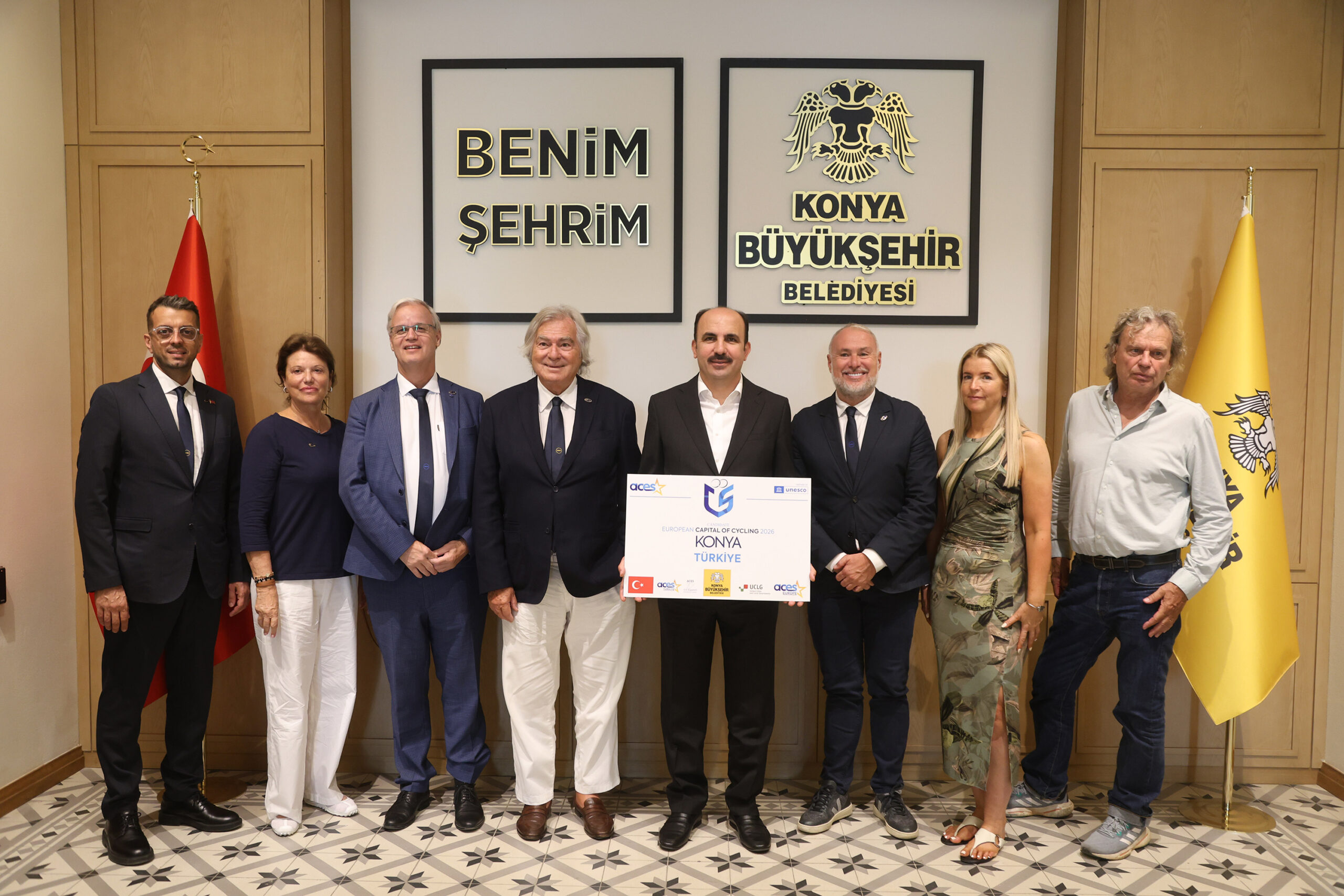 Başkan Altay, ACES Başkanı Lupatelli ile bir araya geldi