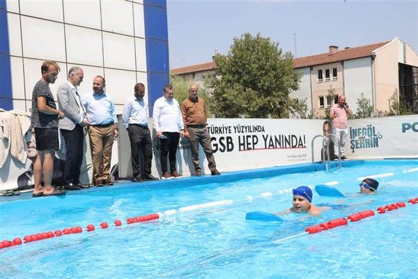 İnegöl Belediyesi Yaz Spor Okullarında bin 792 çocuk sporla buluştu