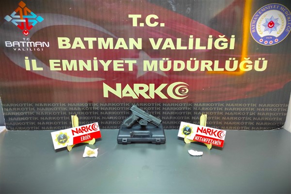 Batman’da uyuşturucu operasyonu: 7 tutuklama