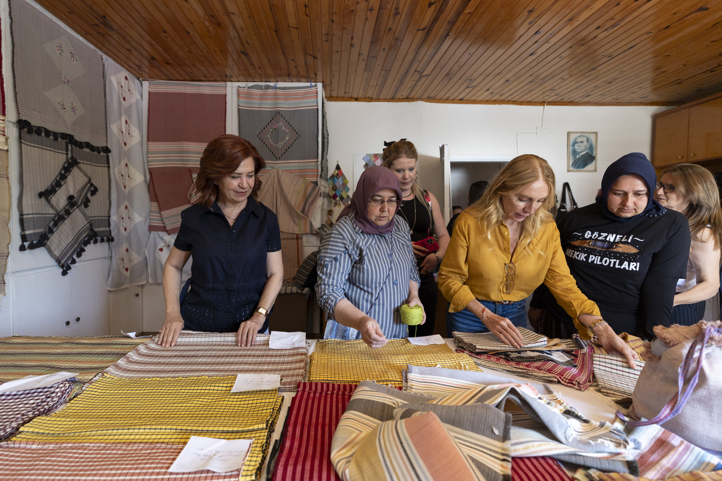 Mersin’e özgü kumaşlar dünyaya tanıtılmaya hazırlanıyor