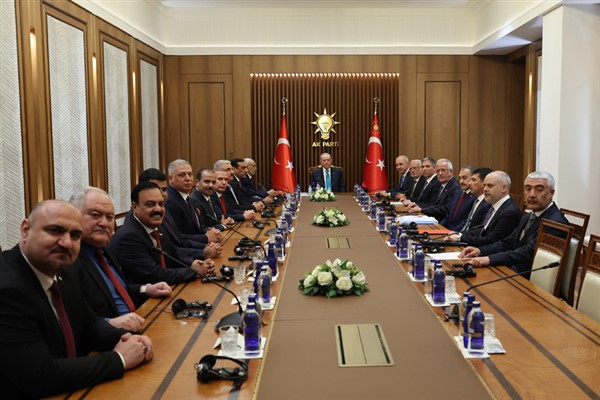 Cumhurbaşkanı Erdoğan, Irak Temsilciler Meclisi Başkanı Meşhedani’yi kabul etti