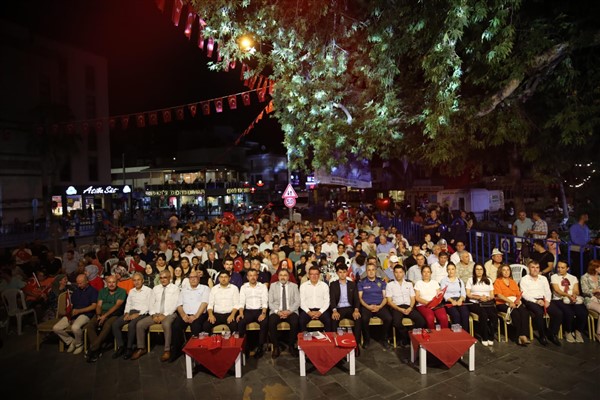 Serik’te 15 Temmuz Demokrasi Ve Milli Birlik Günü Anma Programı düzenlendi