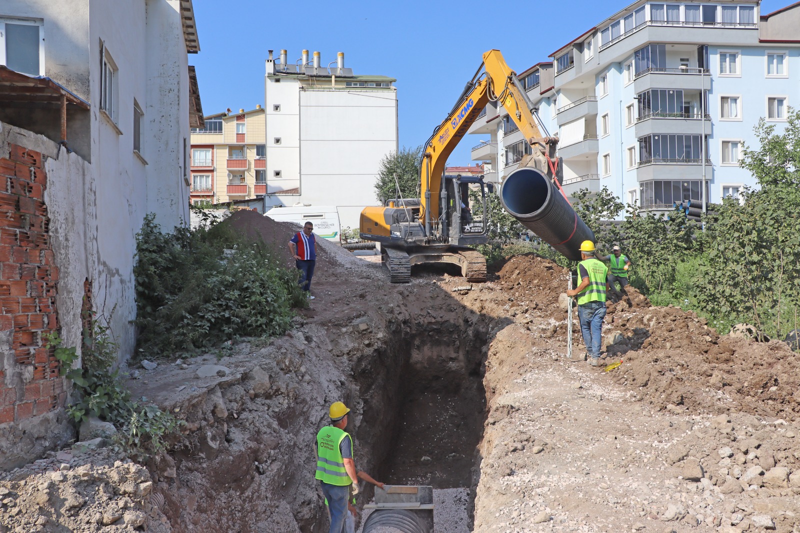 Esenli Mahallesi’ne yeni yağmur suyu hattı