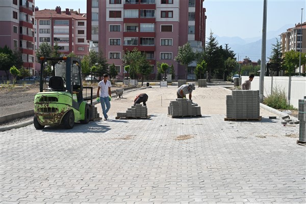 Isparta’da altyapı çalışmaları devam ediyor