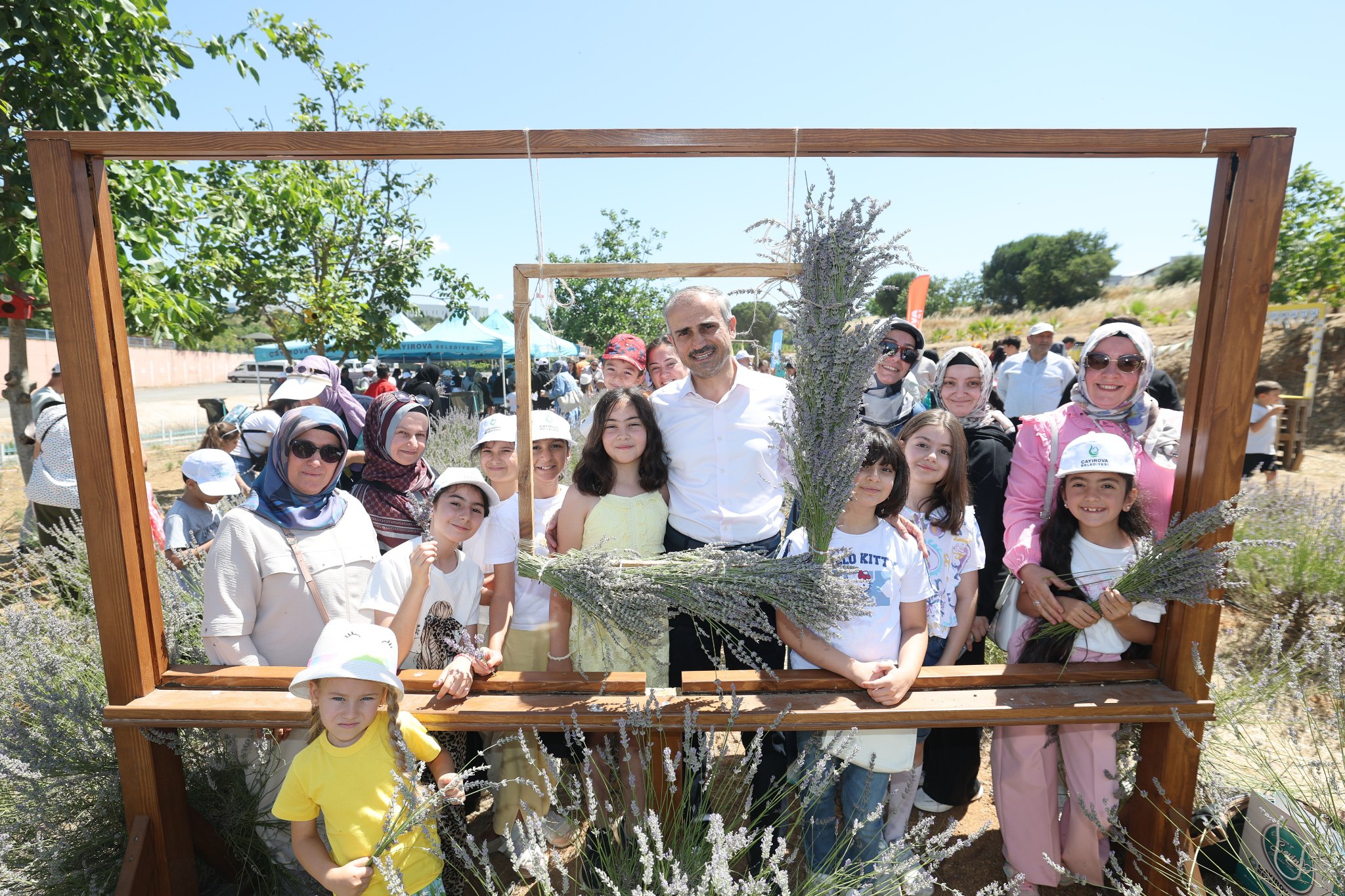 Çayırovalılar, lavanta hasadında bir araya geldi