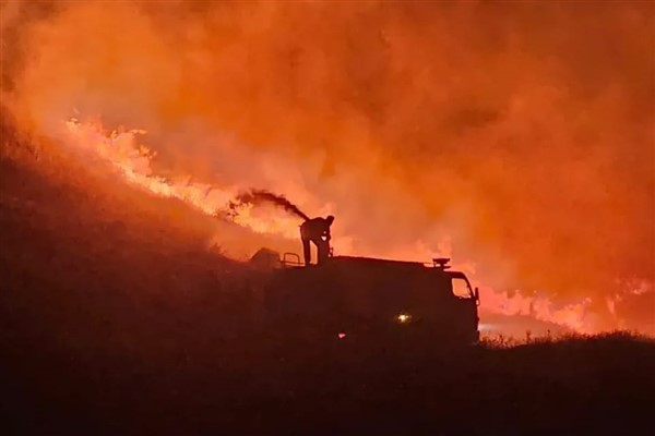 Diyarbakır Büyükşehir Belediyesi’nden Elazığ’daki yangına destek