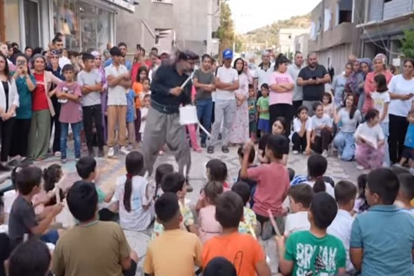 Mazıdağı’nda çocuklar sanatla buluştu