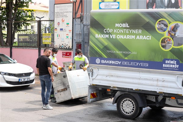 Bakırköy’de temizlik çalışmaları artırıldı