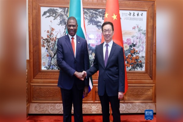 Cumhurbaşkanı Yardımcısı Han, Güney Afrikalı mevkidaşı Mashatile’yle görüştü