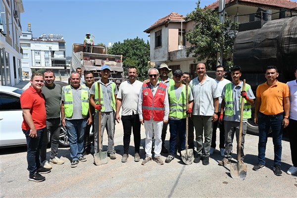 Başkan Kocagöz, yol çalışmalarını inceledi