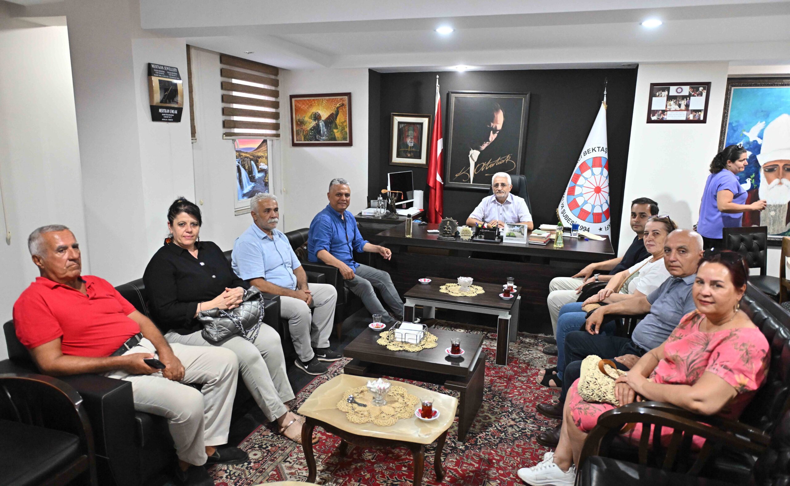 Başkan Uysal: Biz her zaman mazlumun yanındayız