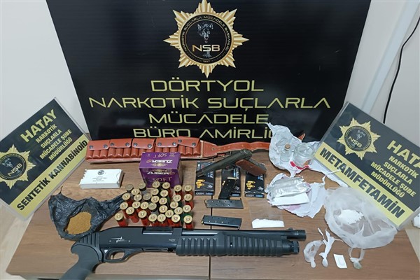 Dörtyol’da uyuşturucu operasyonu