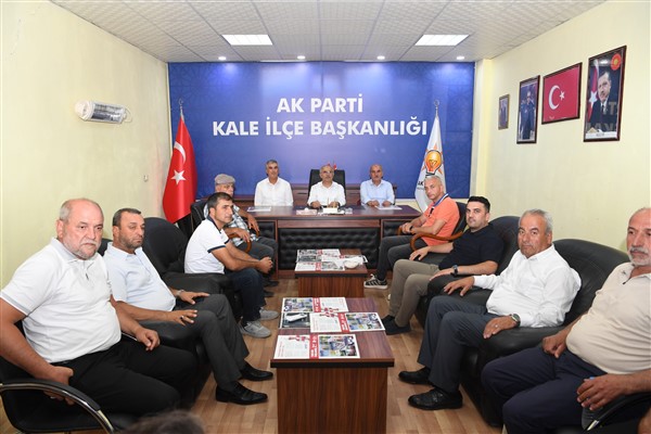 Başkan Er, Kale ilçesini ziyaret etti