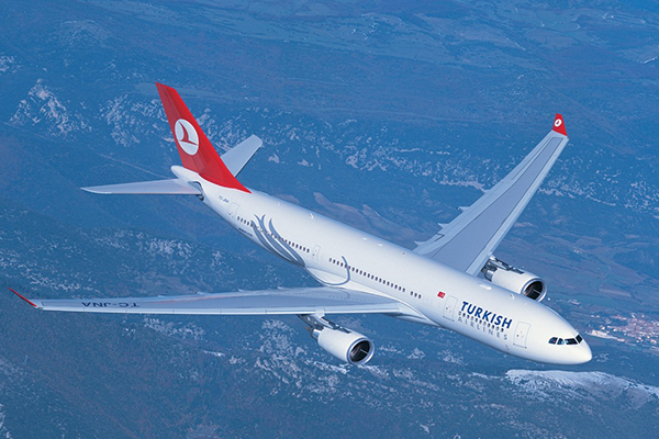 THY uçağında tahliye