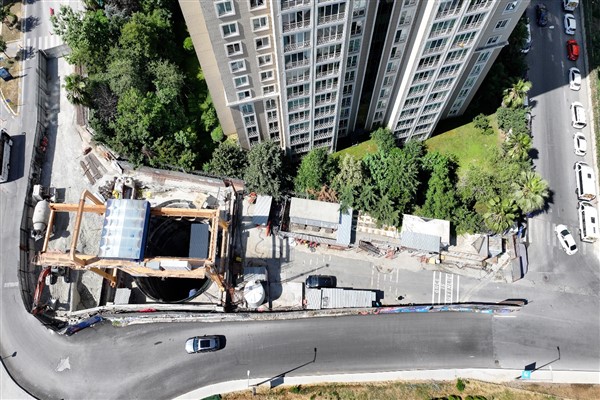 Ümraniye-Ataşehir Göztepe Metro Hattı’nda çalışmalar sürüyor