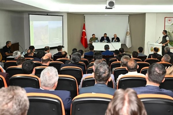 Erzurum’da ‘Orman Yangınları ve Genel Tedbirler Toplantısı’ yapıldı
